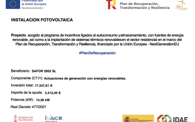 INSTALACIÓN FOTOVOLTAICA